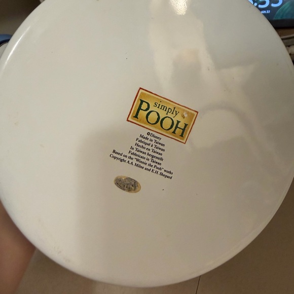 Vintage Y2K Disney Winnie the Pooh Simply Pooh Enameled Whistling Teapot/Kettle - Picture 7 of 7